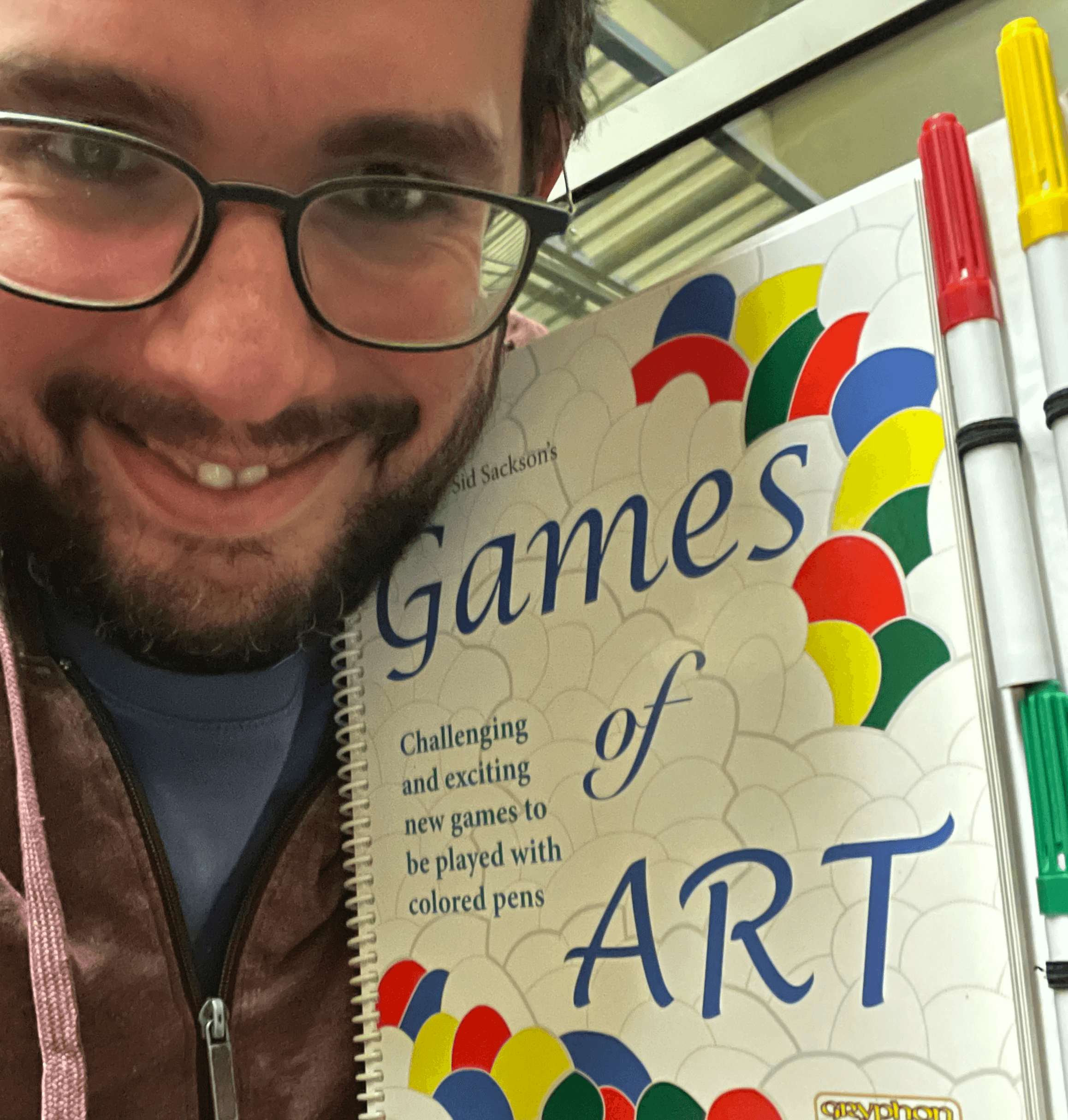 Completed Christmas tree game example