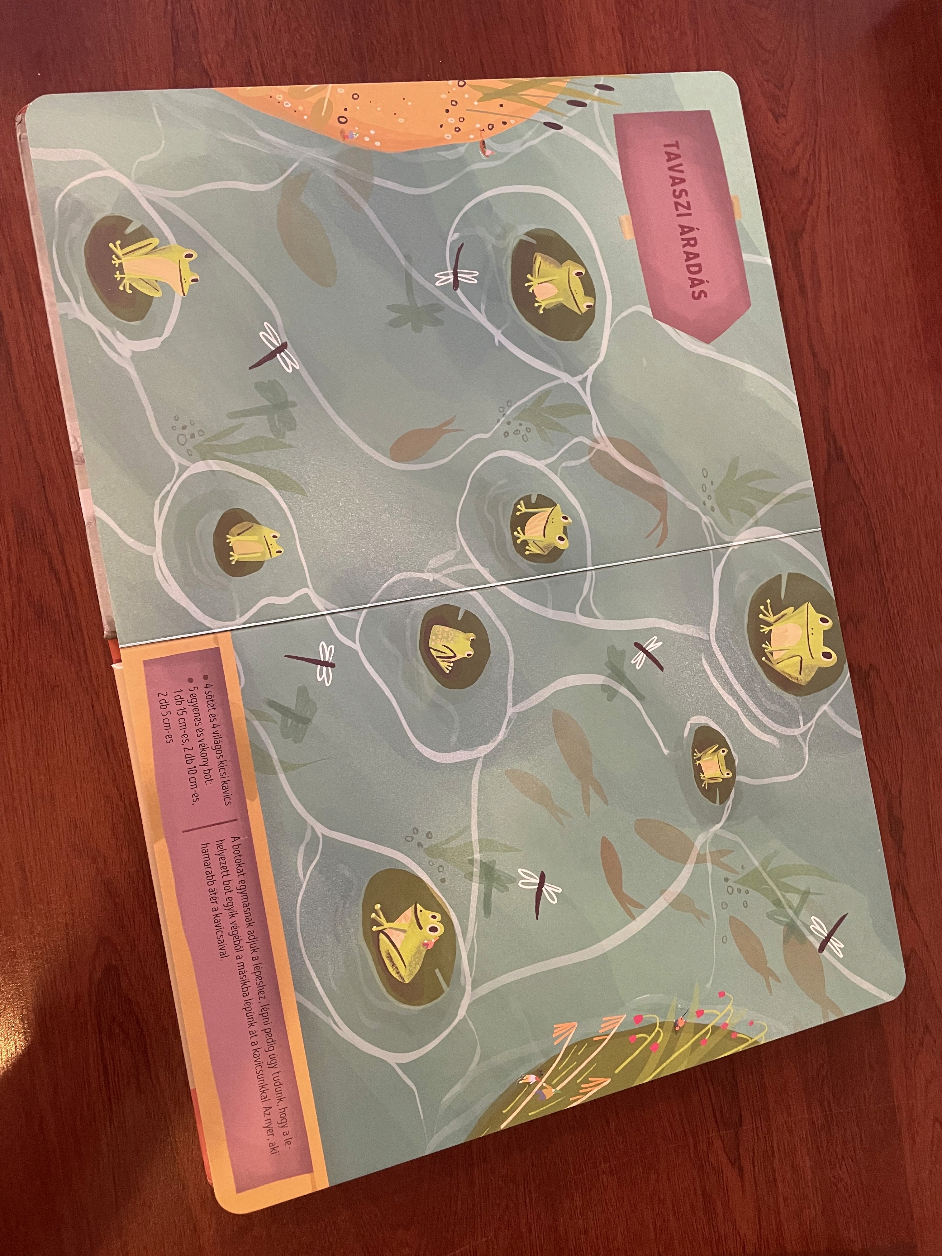 Game with sticks casting shadows