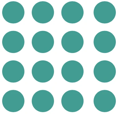 NIM game setup with pebbles arranged in rows of 5, 4, 3, 2, and 1