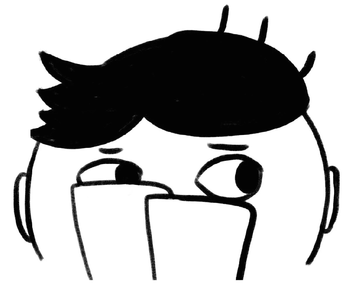 Children playing games in focused silence