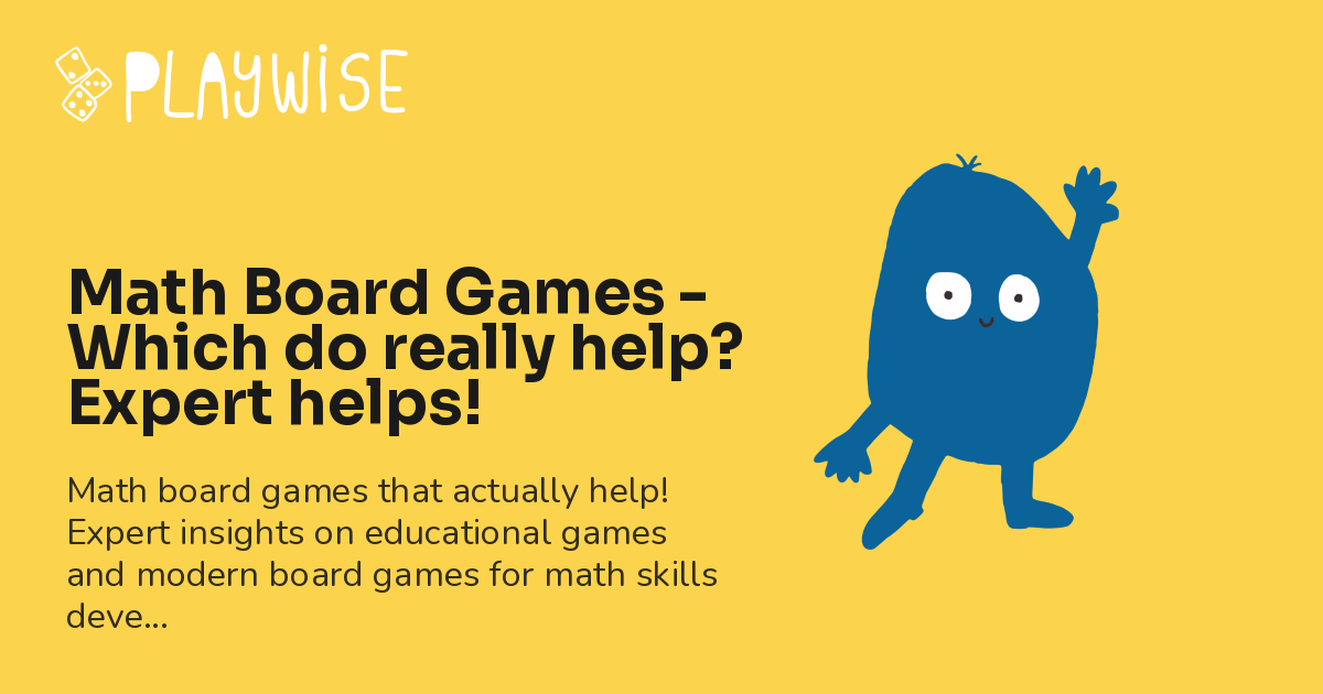 [DRAFT] Math Board Games: Expert Guide to Games That Actually Teach Math